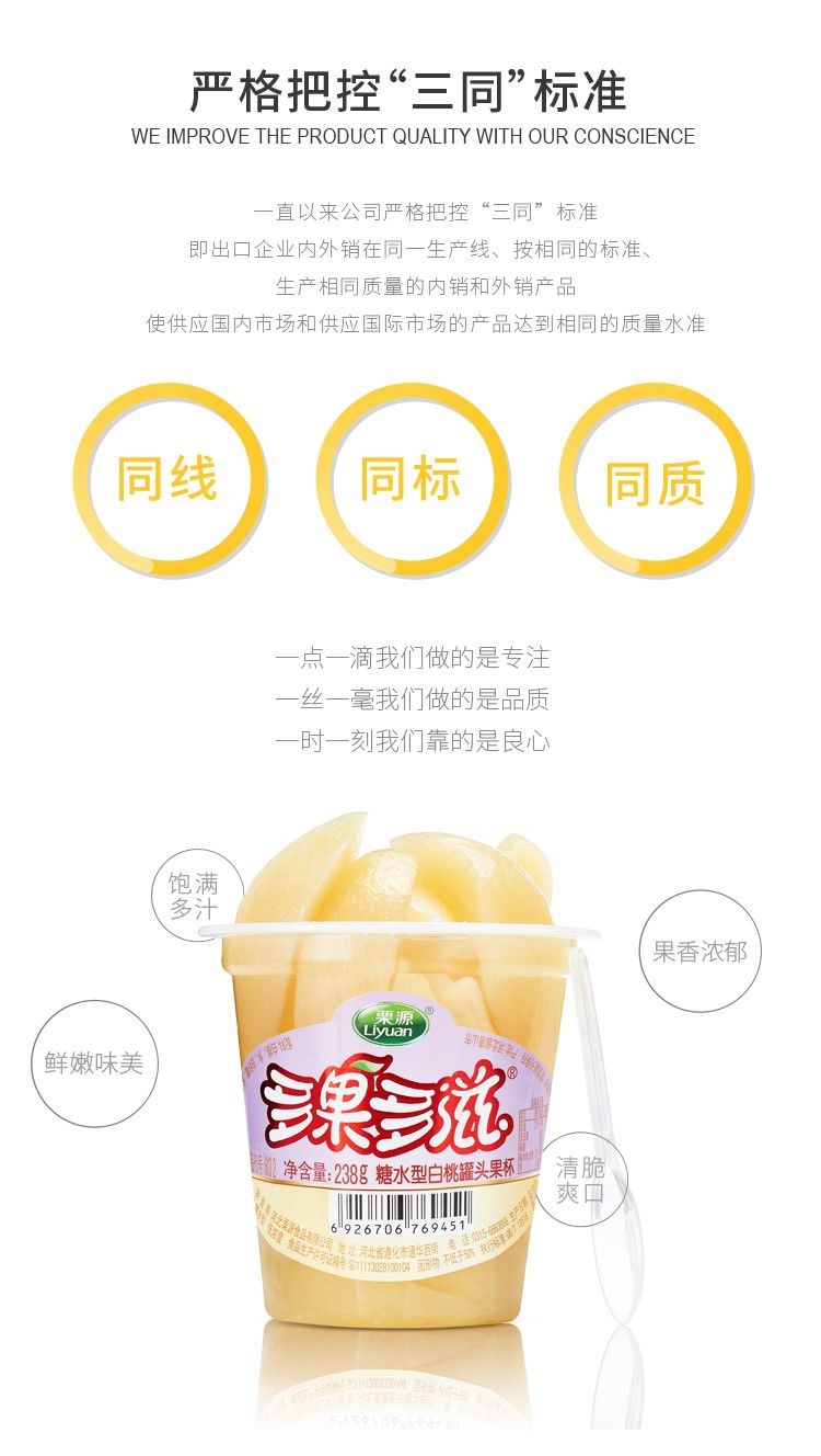 白桃罐头