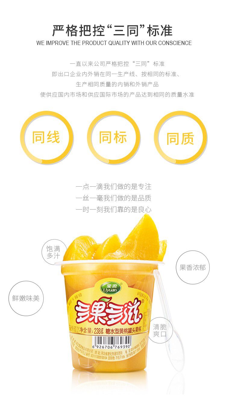 黄桃罐头